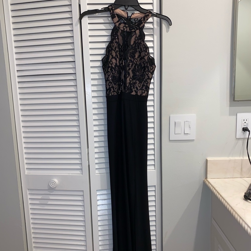 Formal black dress